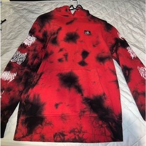 Lurking Class Tie Die Death Metal Hoodie